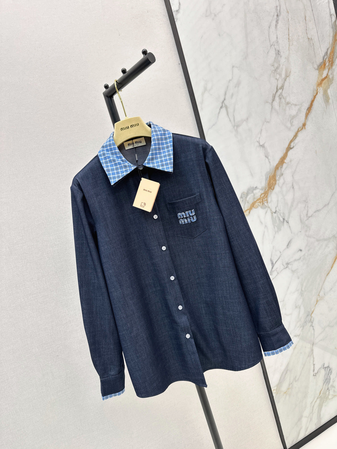 Miu New denim shirt