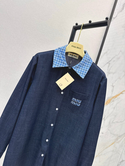 Miu New denim shirt
