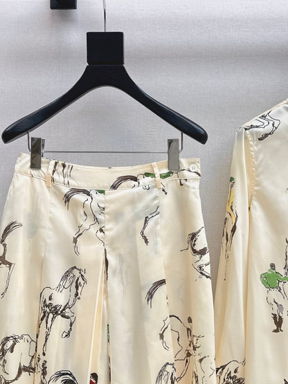 Loro New Cropped wide-leg pants