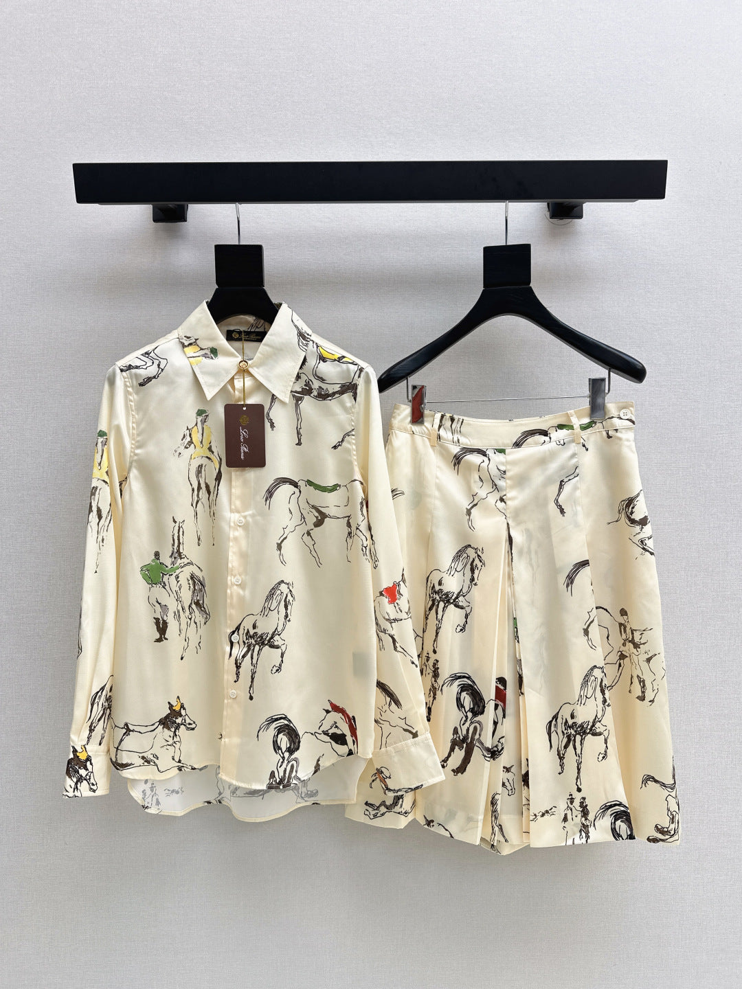 Loro New patterned shirt