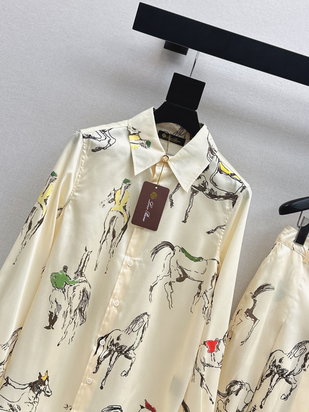 Loro New patterned shirt