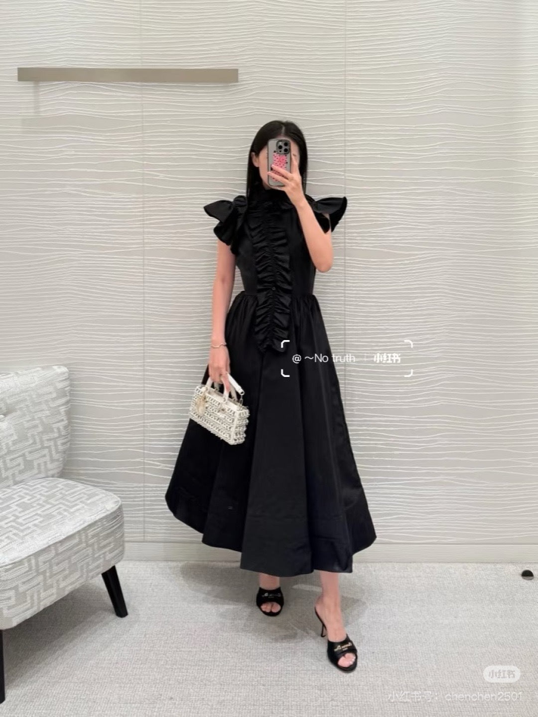 CD New pleated dress