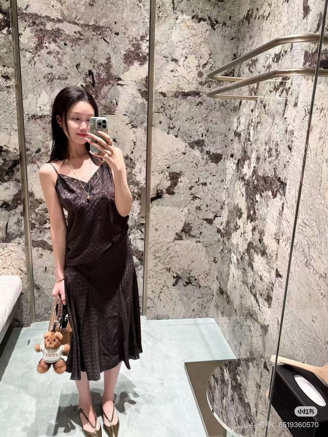 Fend New Lace suspenders