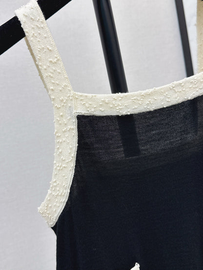 Chan New Contrast color suspenders