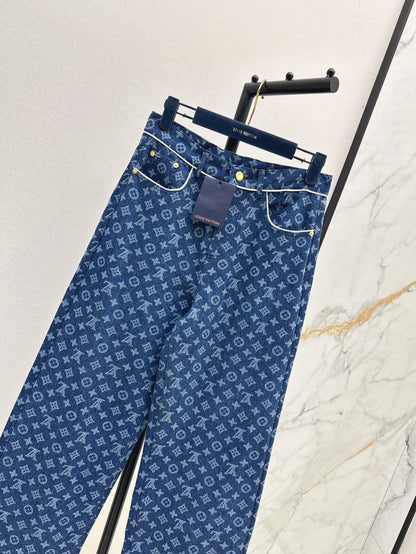 Louis New jacquard jeans