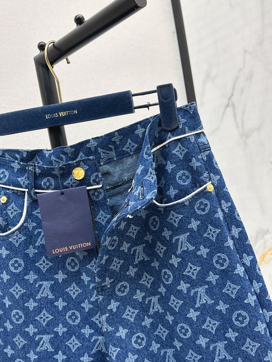 Louis New jacquard jeans