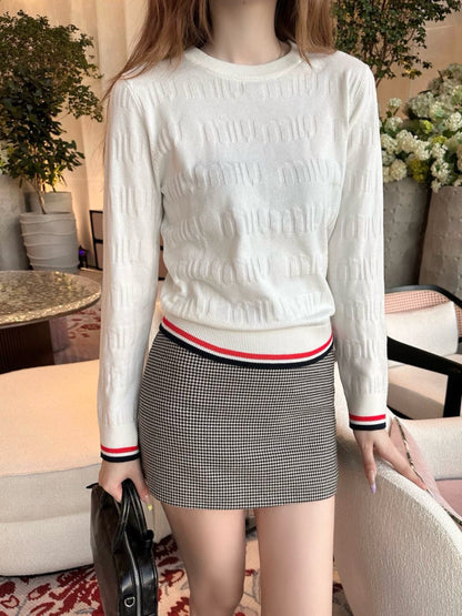 Miu NEW Knit a sweater