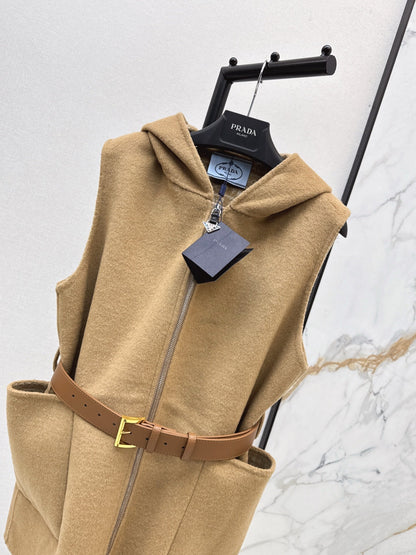 Pra NEW Hooded wool vest