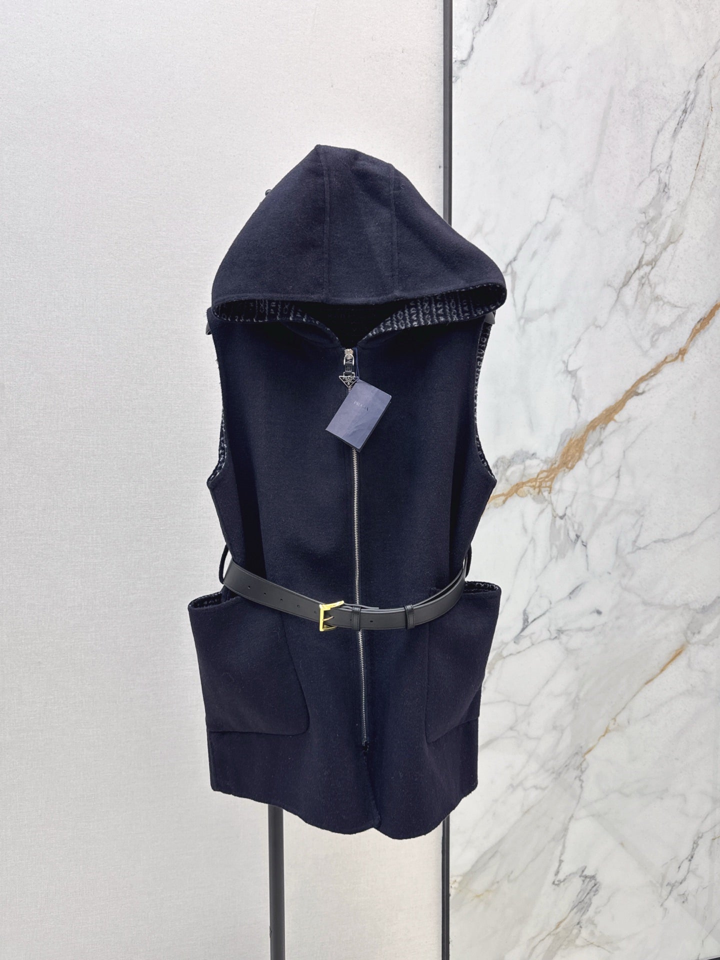 Pra NEW Hooded wool vest
