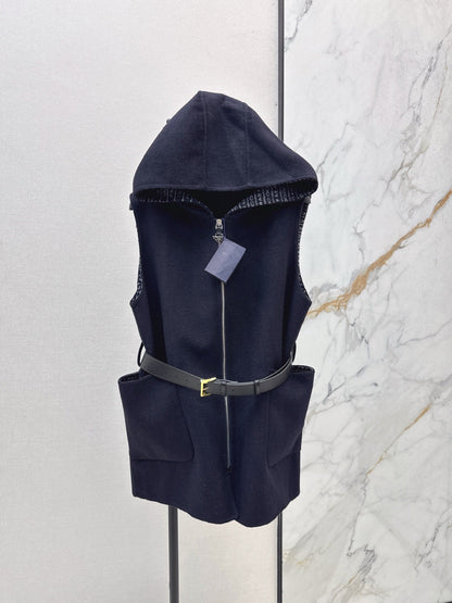 Pra NEW Hooded wool vest