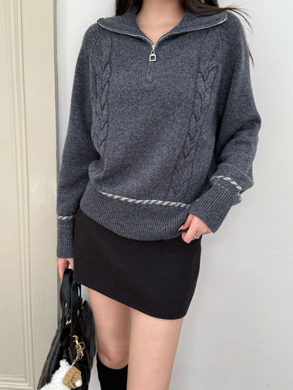 Loro NEW zipper sweater