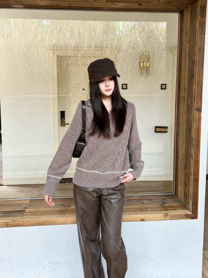 Loro NEW zipper sweater