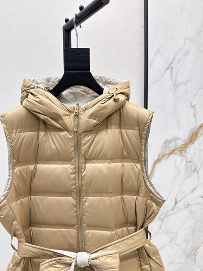 Max NEW Reversible hooded down vest