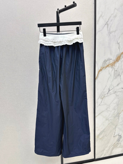 25Ss NEW Ruffled pants