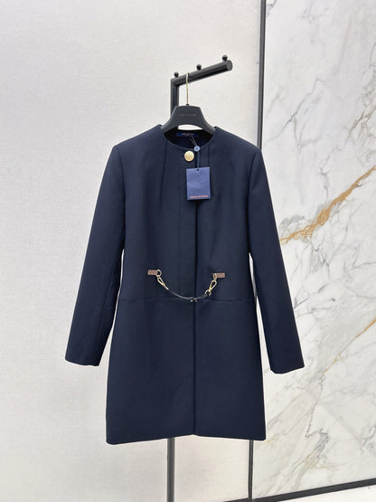 Louis NEW Leather buckle jacket