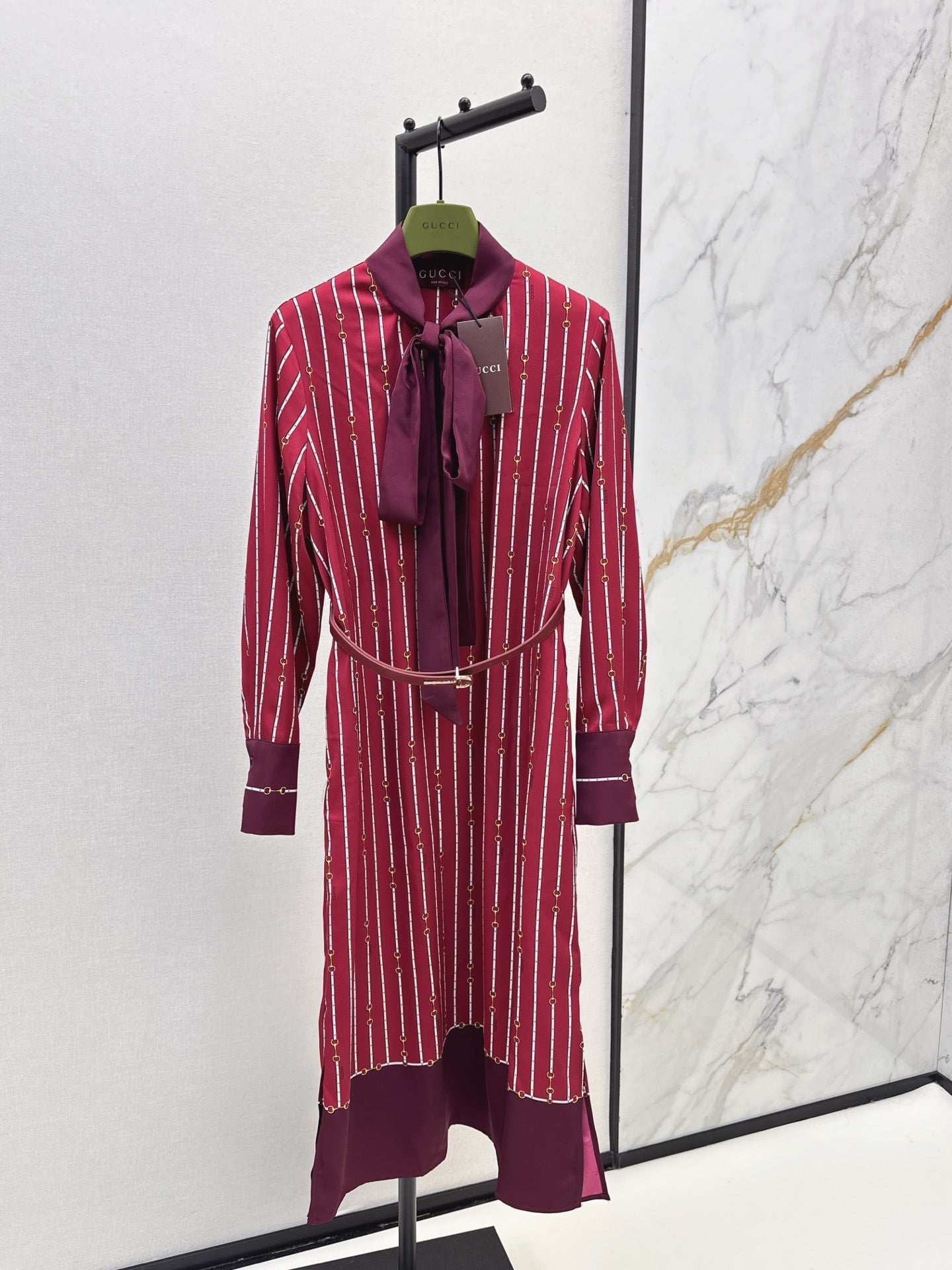 Guc NEW Belted dress