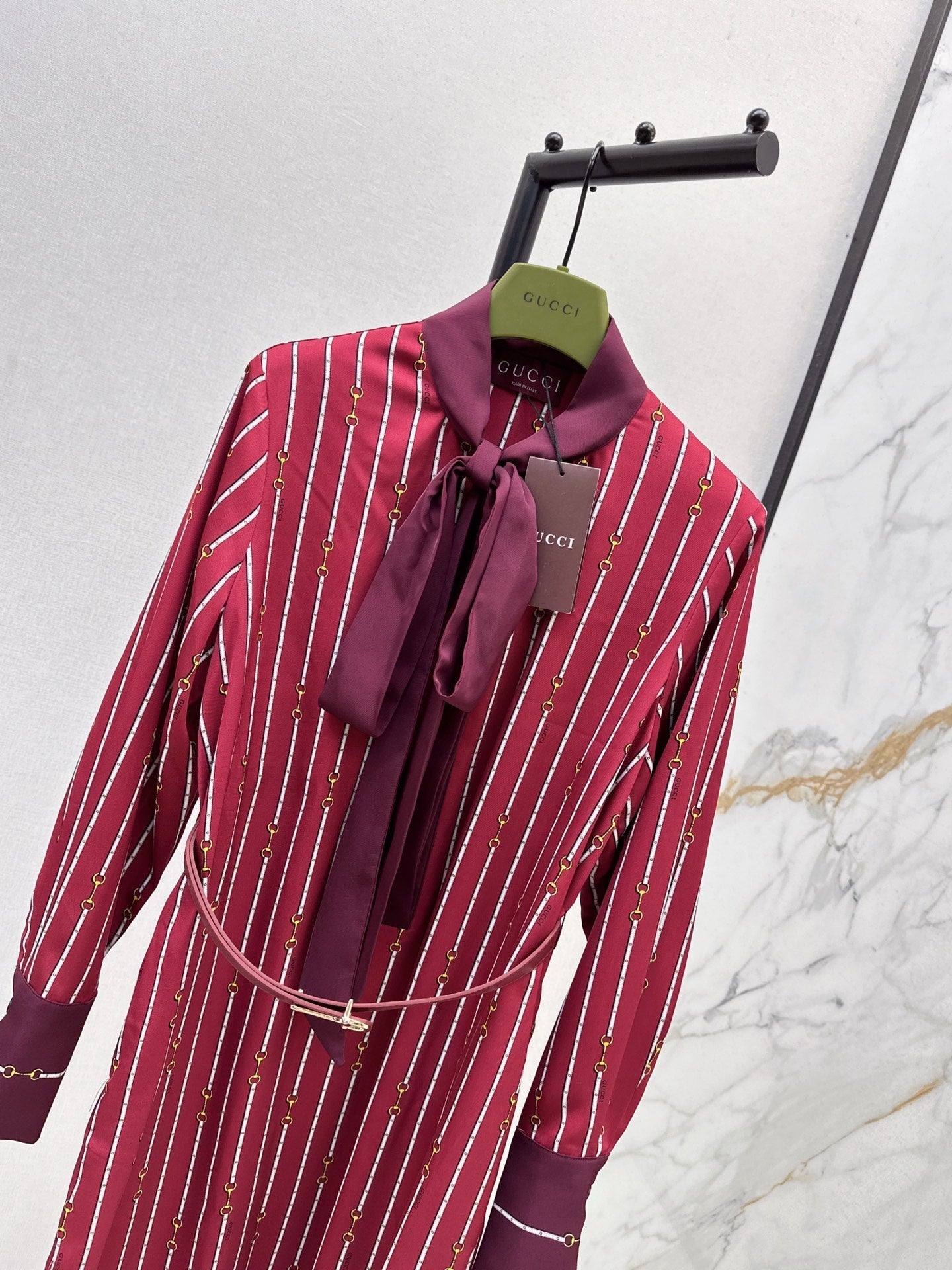 Guc NEW Belted dress