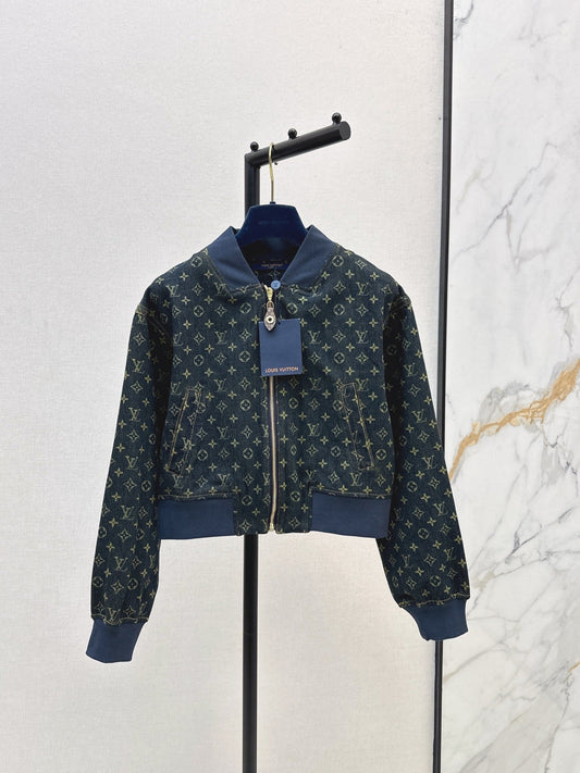 Louis NEW Printed denim jacket