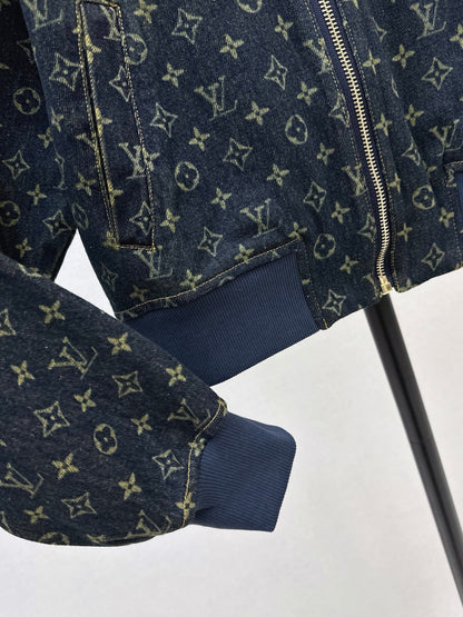 Louis NEW Printed denim jacket