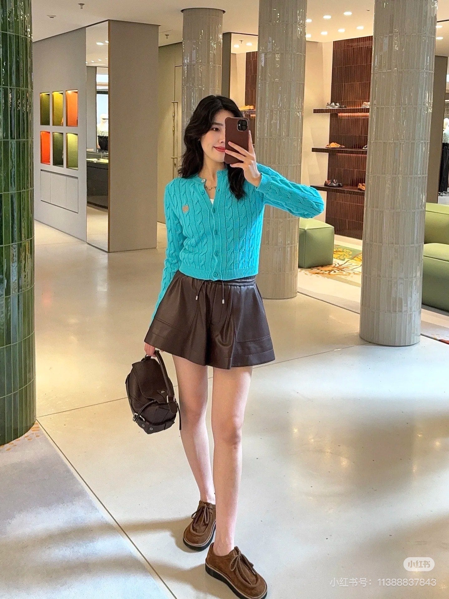 Loe NEW Sheepskin shorts