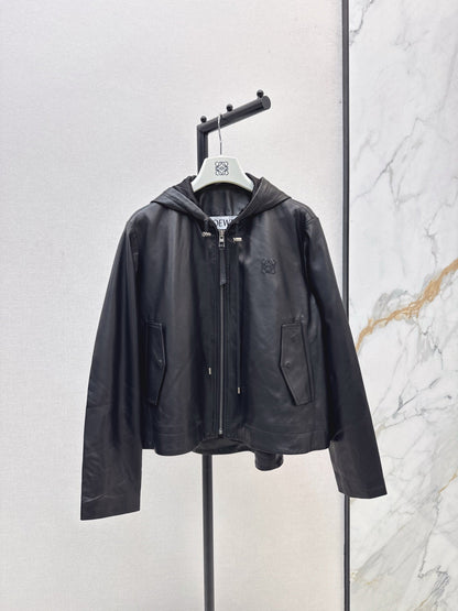 Loe NEW Sheepskin hooded jacket