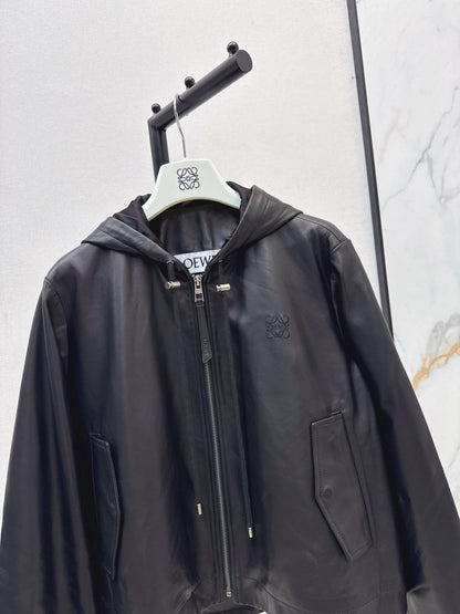 Loe NEW Sheepskin hooded jacket