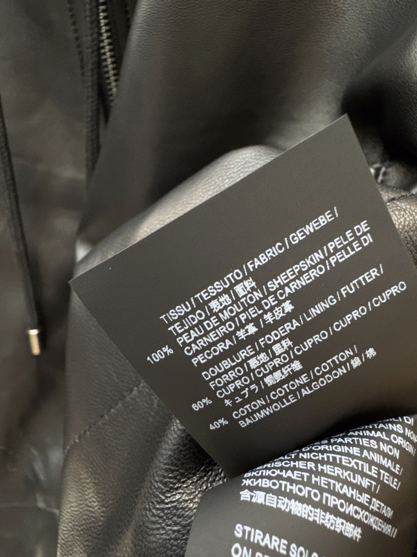 Loe NEW Sheepskin hooded jacket