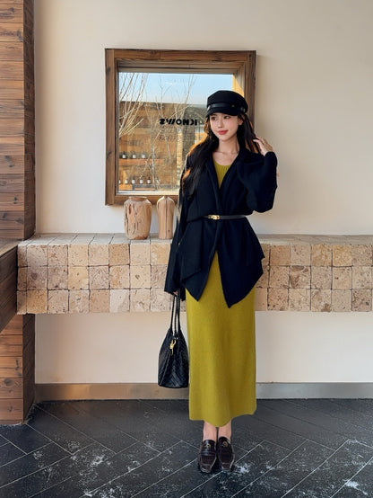 Herm NEW Wool Yarn Cardigan