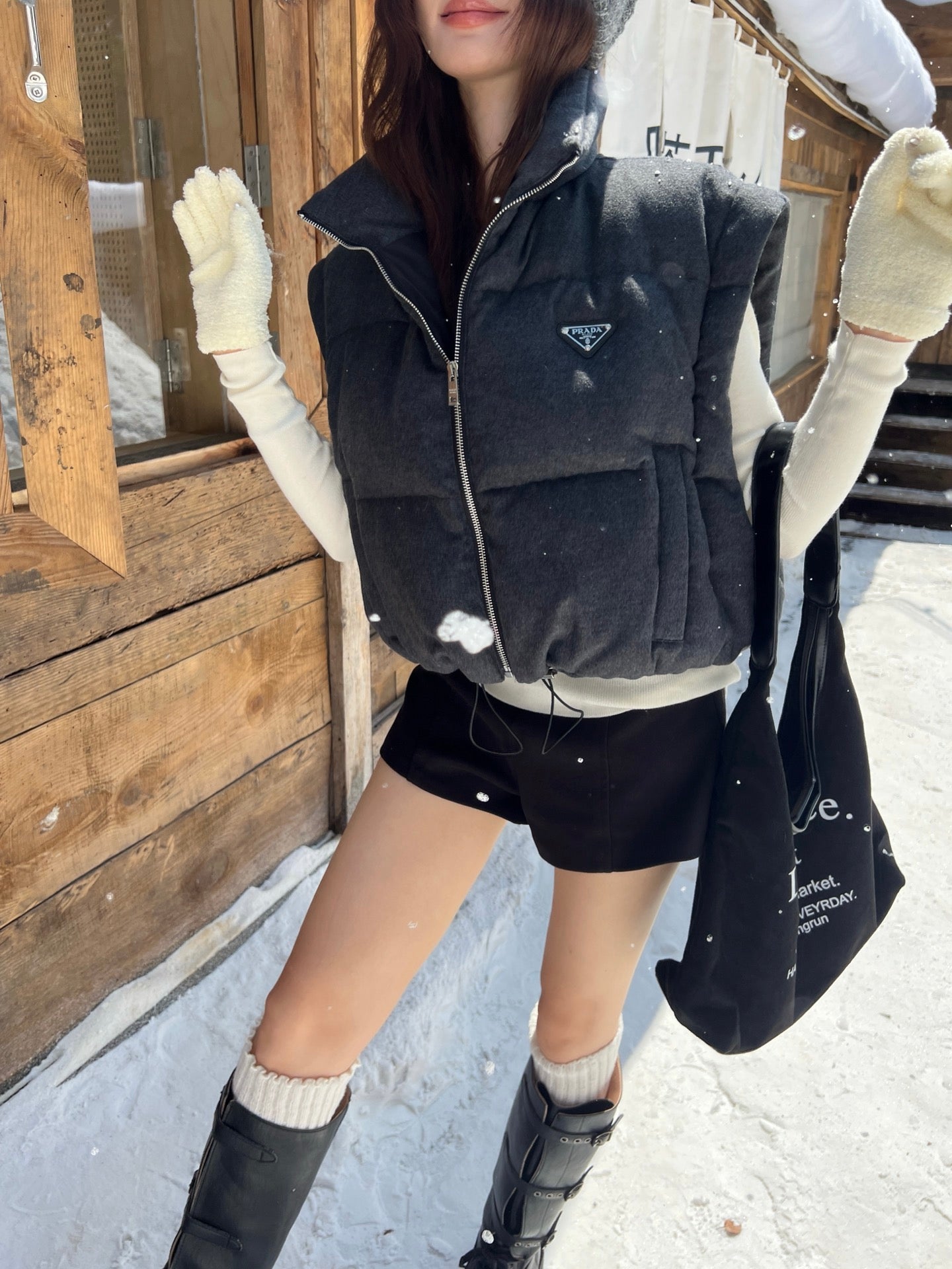 Pra NEW Detachable down jacket