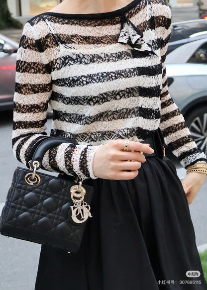 CD NEW striped sweater