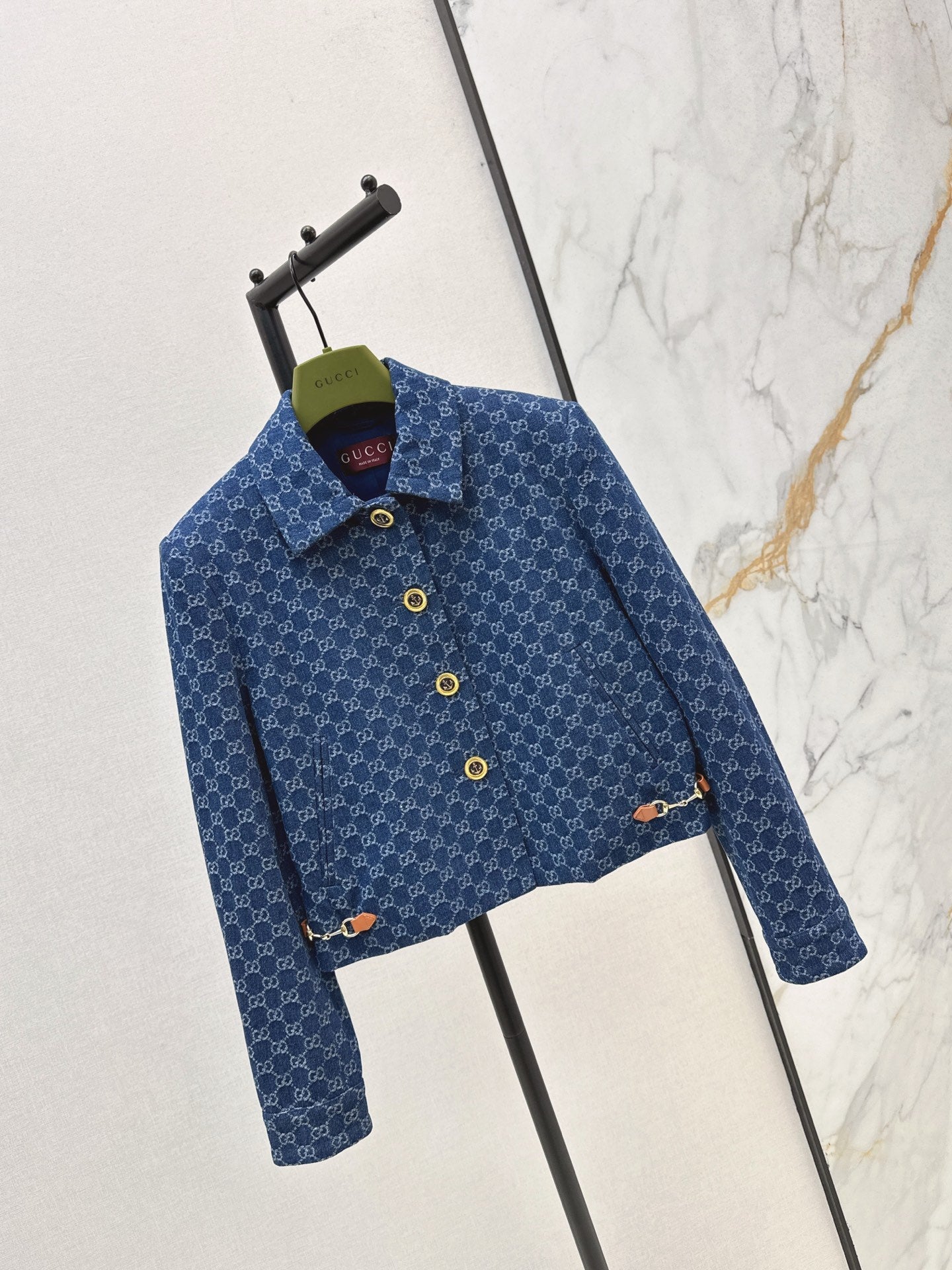 CD NEW jacquard denim jacket