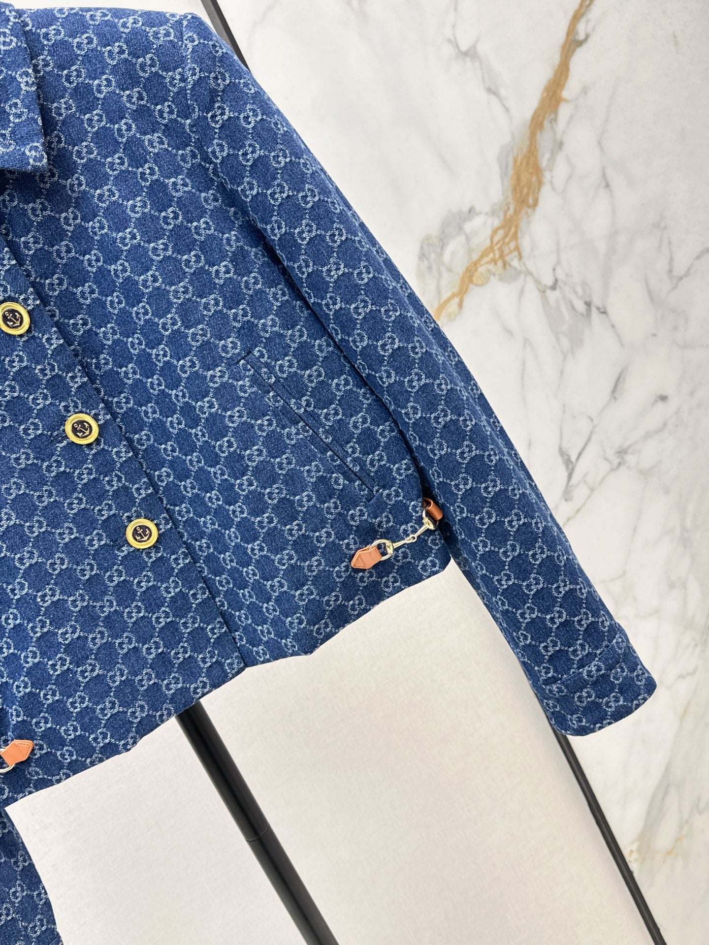 CD NEW jacquard denim jacket