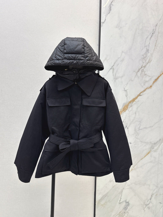 Monc NEW waisted down jacket