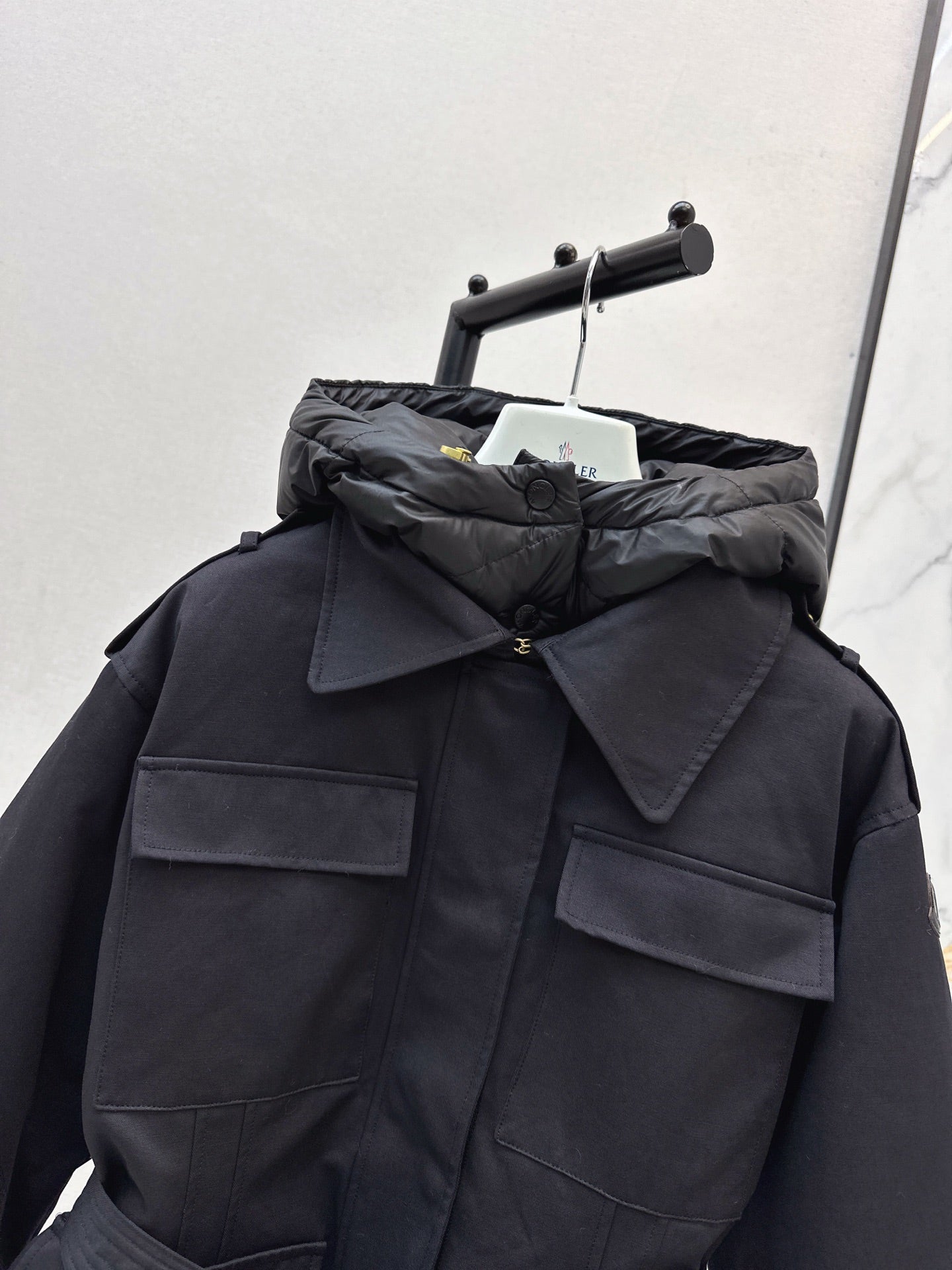 Monc NEW waisted down jacket