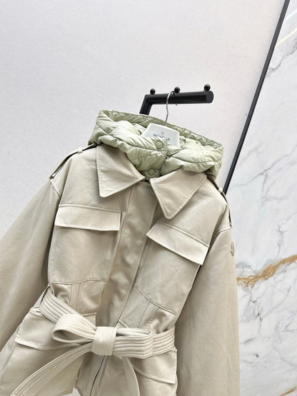 Monc NEW waisted down jacket