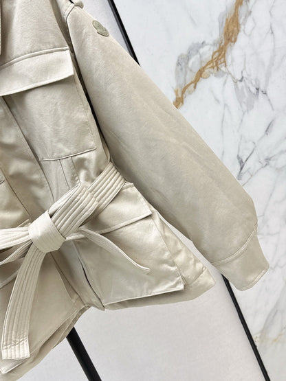 Monc NEW waisted down jacket