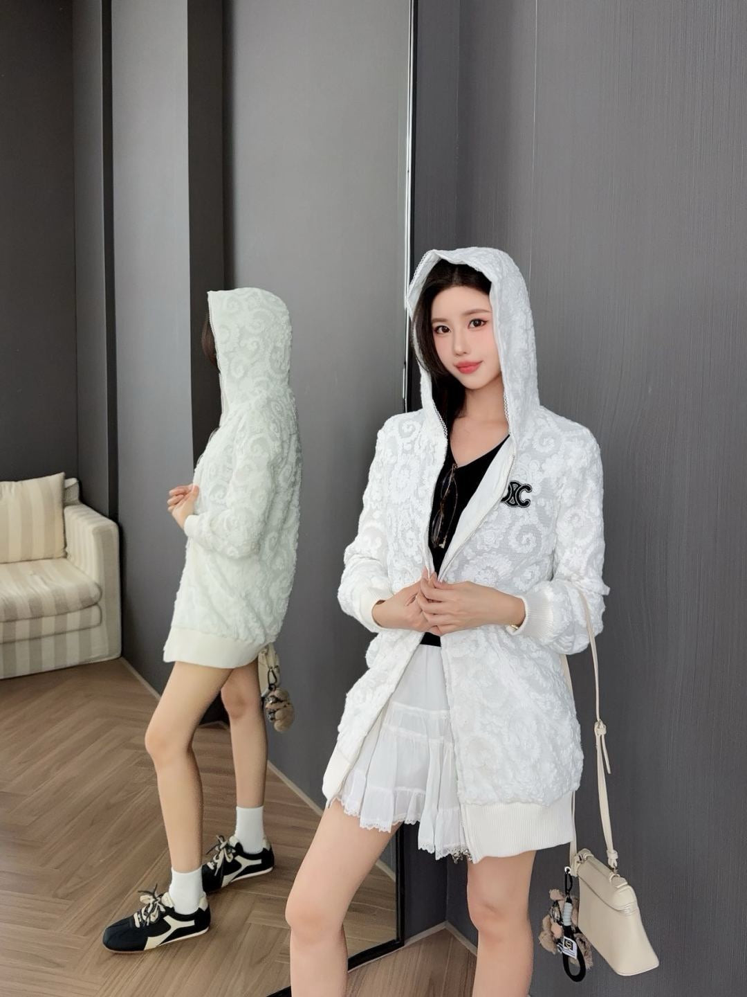 Ce1i NEW Hooded jacket