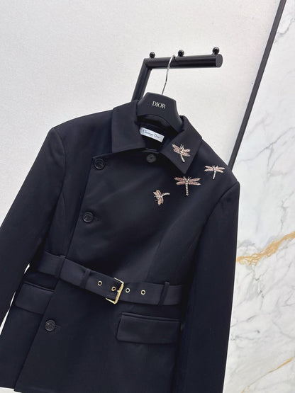 CD NEW Embroidered Blazer