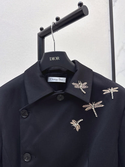 CD NEW Embroidered Blazer