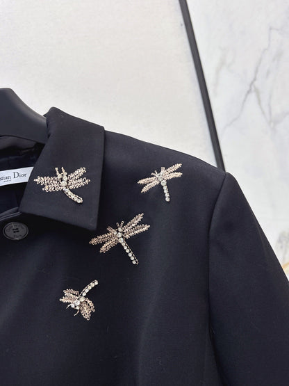 CD NEW Embroidered Blazer