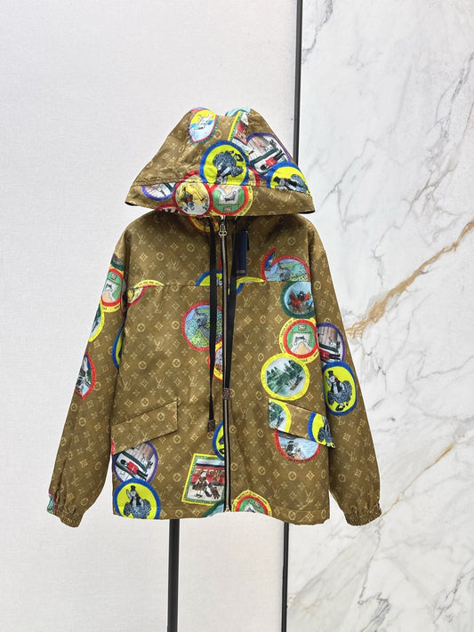 Louis NEW Letter Hoodie Jacket