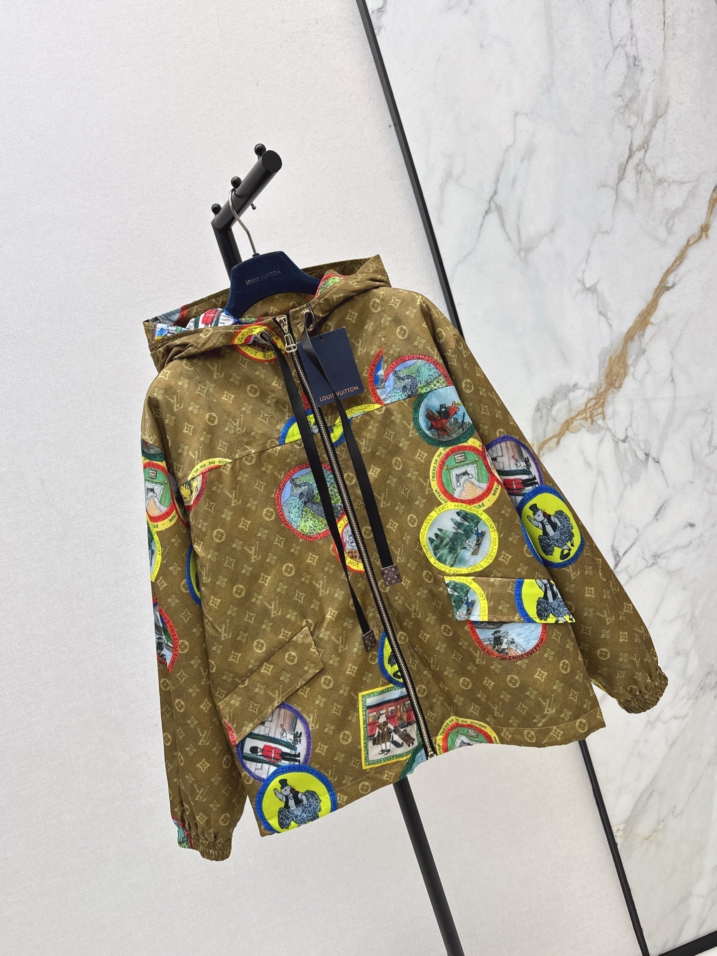 Louis NEW Letter Hoodie Jacket