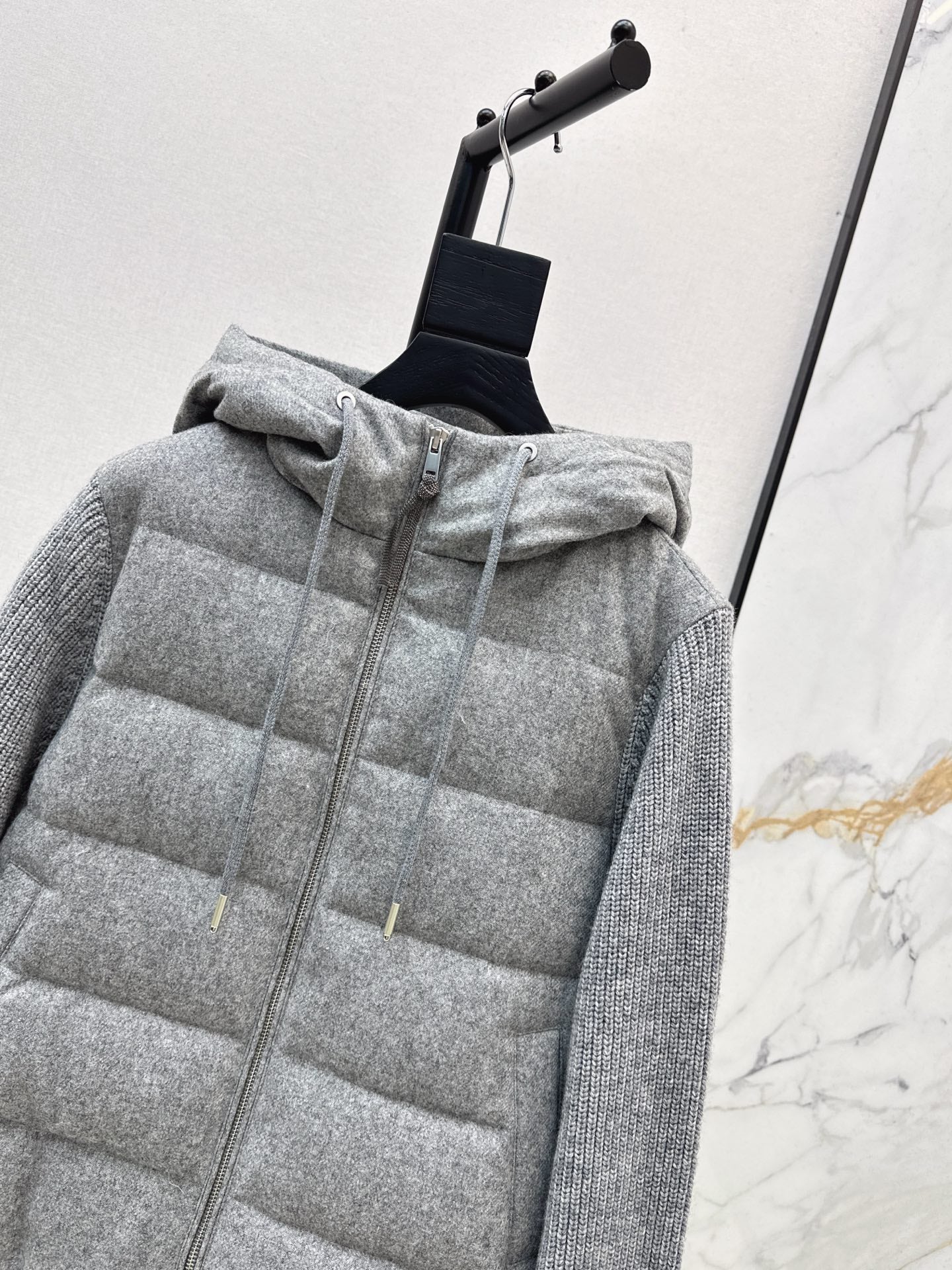 Brune NEW Hooded down jacket