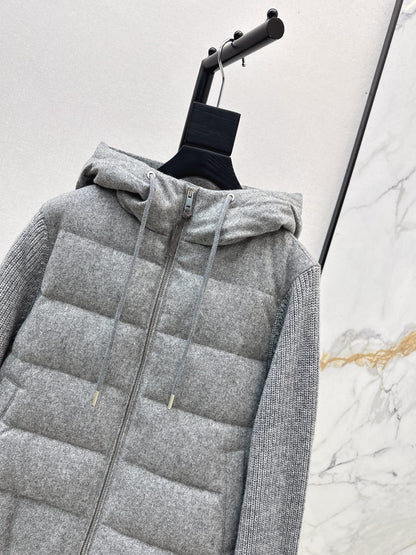 Brune NEW Hooded down jacket