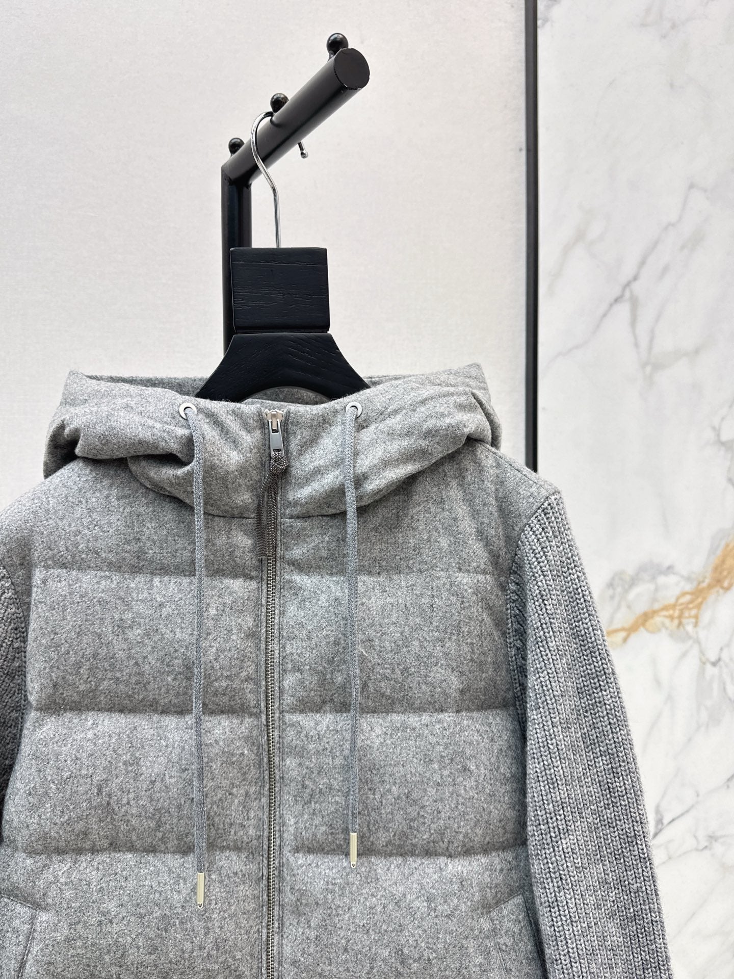 Brune NEW Hooded down jacket