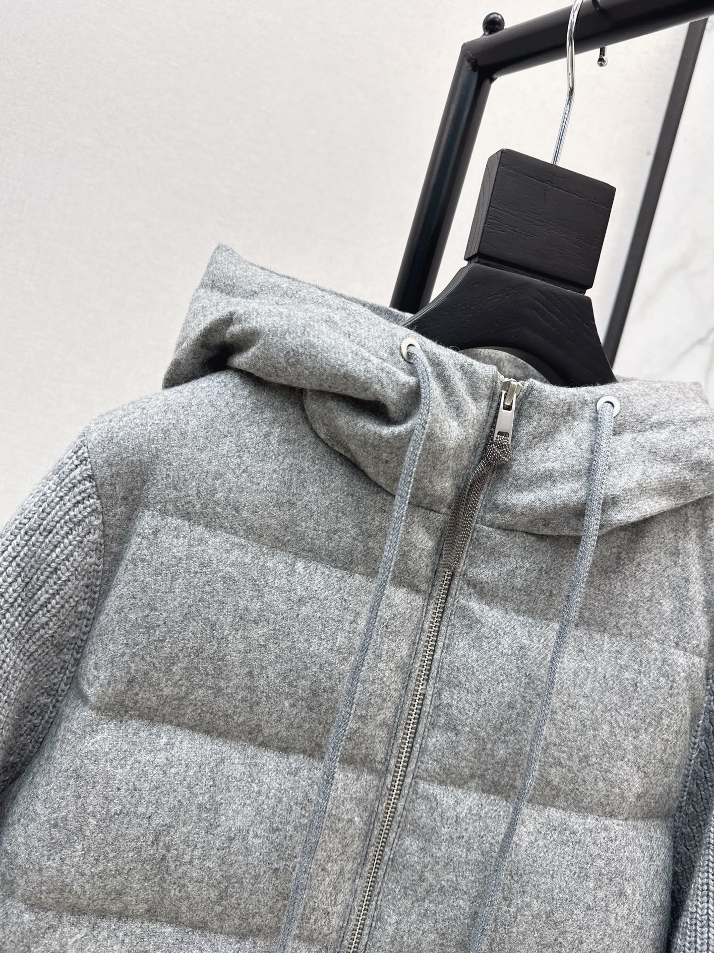 Brune NEW Hooded down jacket