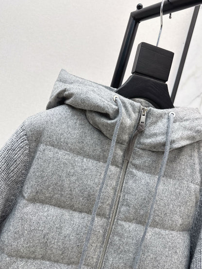 Brune NEW Hooded down jacket