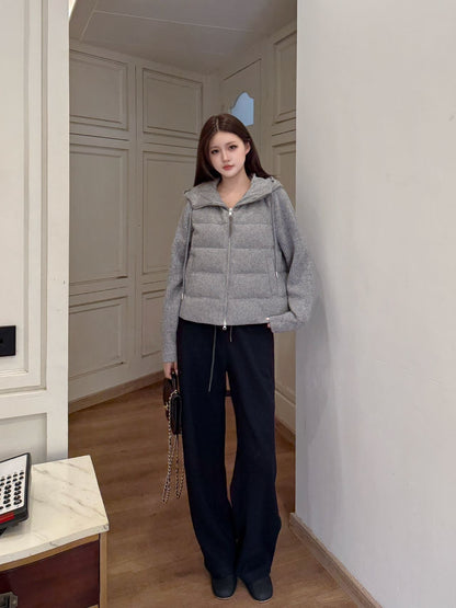 Brune NEW Hooded down jacket