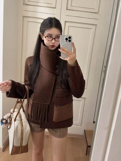 Max NEW Patchwork down jacket