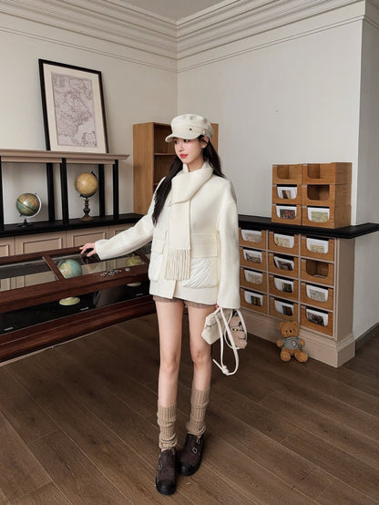 Max NEW Patchwork down jacket